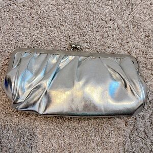 Vintage Metallic Silver Arm Bag